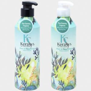 KERASYS HAIR CLINIC SYSTEM PURE AND CHARMING PERFUME SHAMPOO AND CONDITIONER