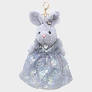 FASHION RABBIT DRESS KEYCHAIN