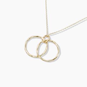 18K GOLD RHODIUM DIPPED AHEAD OF YOU NECKLACE