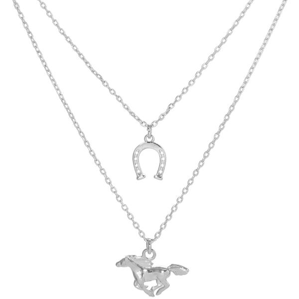 18K GOLD RHODIUM DIPPED FLY WITHOUT WINGS NECKLACE