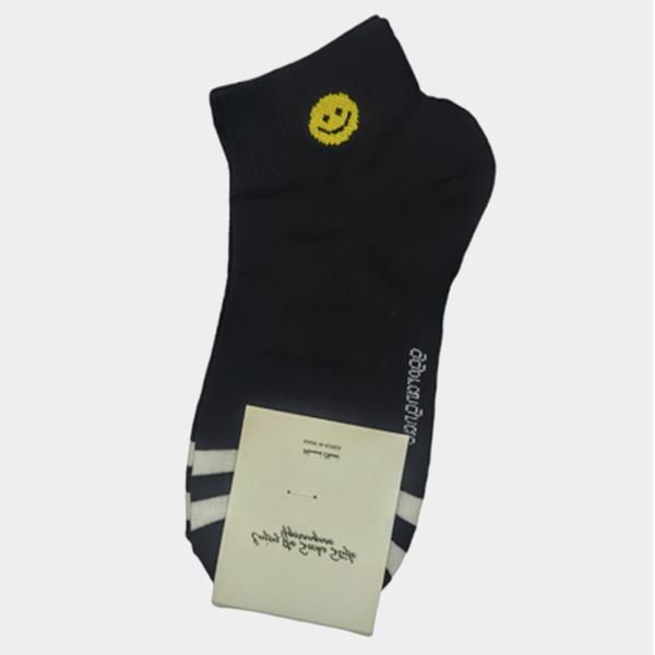 FASHION HAPPY FACE ANKLET SOCKS