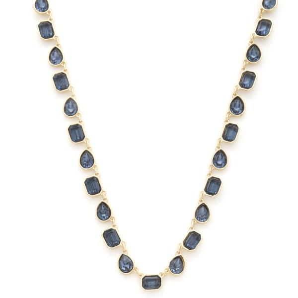 CRYSTAL COLOR STONE NECKLACE