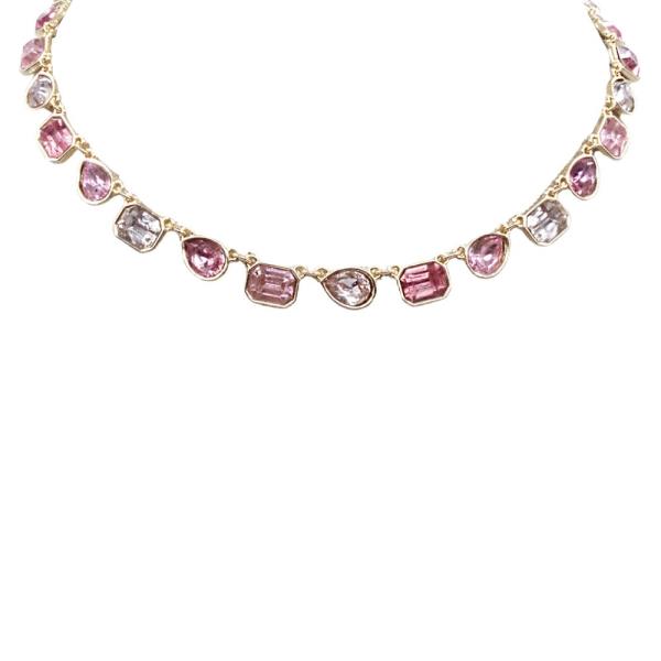 CRYSTAL COLOR STONE NECKLACE