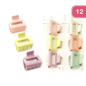 ECO RECTANGLE CLAW CLIP (12 UNITS)