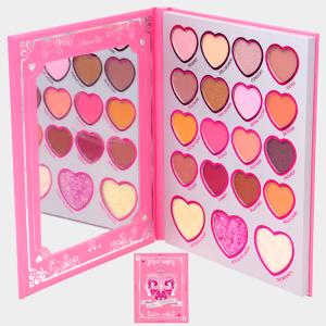 AMOR US QUEEN OF HEARTS 19 SHADE PRESSED PIGMENT PALETTE