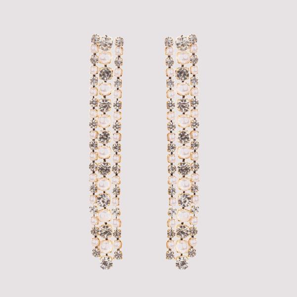 RS PEARL 3 LINE EARRING