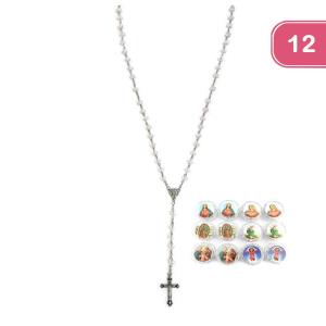 GUADALUPE CROSS NECKLACE (12 UNITS)