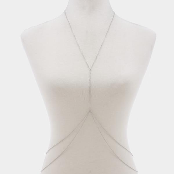 DAINTY CRISS CROSS LAYERED BODYCHAIN