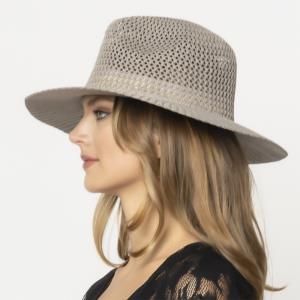 LUREX METALLIC PANAMA HAT