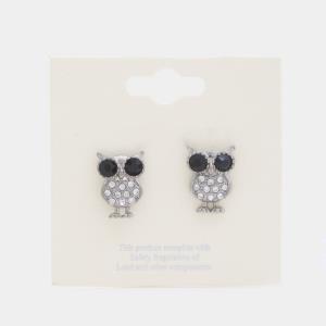 OWL METAL EARRING