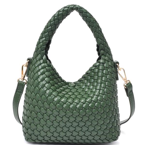 WOVEN ALL OVER JESSAMINE CROSSBODY BAG