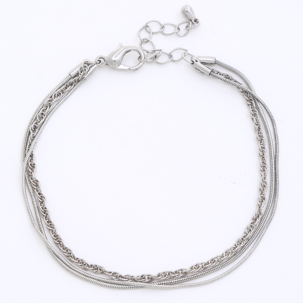 CIRCLE LINK METAL BRACELET