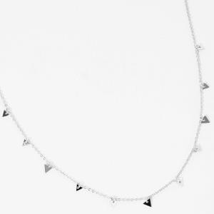 DAINTY TRIANGLE CHARM NECKLACE