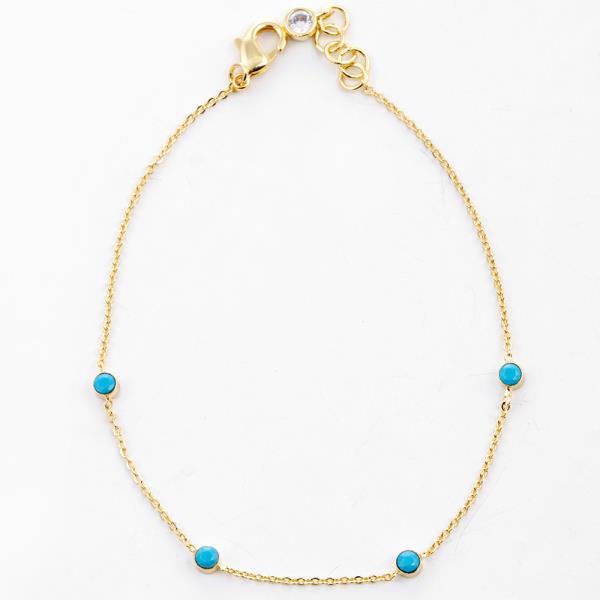 STONE STATION BRACELET