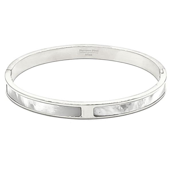 STAINLESS STEEL HINGE BRACELET