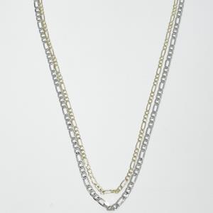 FIAGARO LINK LAYERED NECKLACE