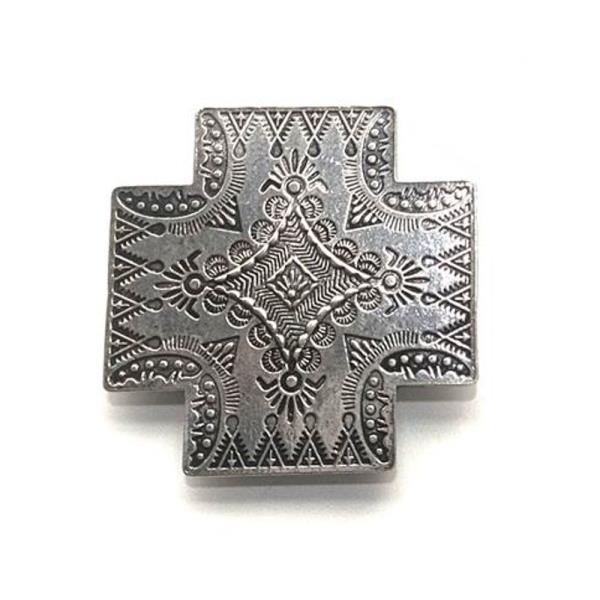 WESTERN STYLE CROSS BELT BUCKLE (ONLY BUCKLE)
