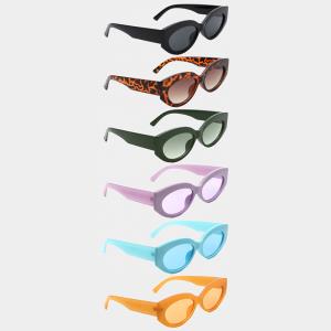 TRENDY OVAL CHIC SUNGLASSES 1DZ