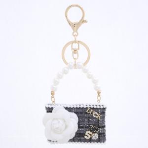 CUTE PURSE FLOWER KEYCHAIN