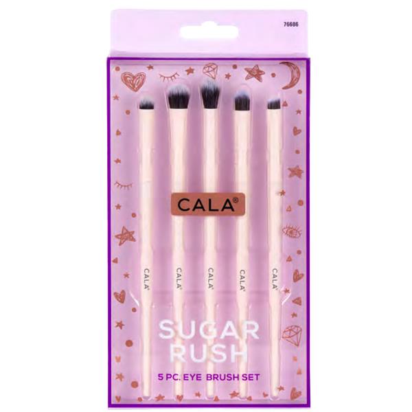 CALA SUGAR RUSH EYE BRUSH 5 PC SET