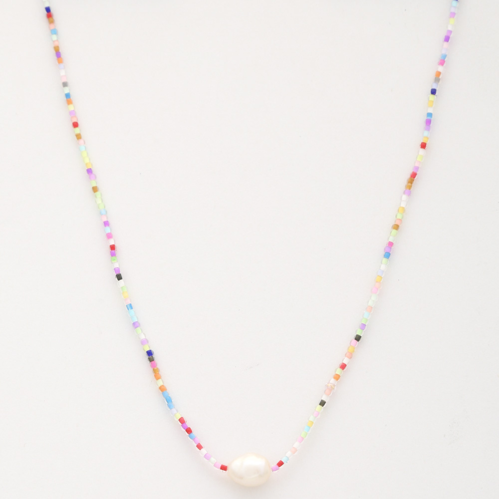 PEARL SEED BEAD NECKLACE