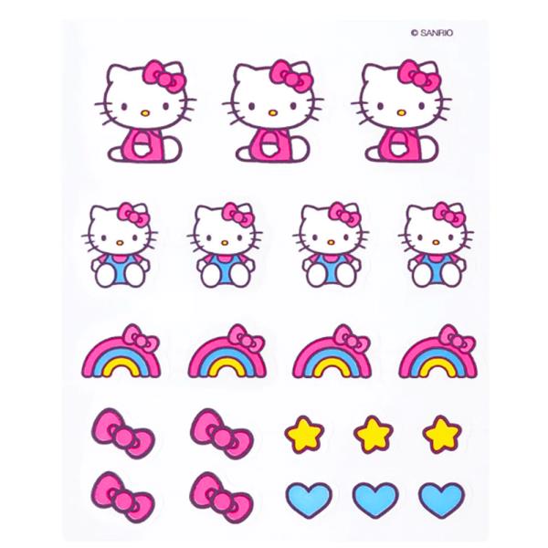 THE CREME SHOP HELLO KITTY SUPERCUTE SKIN OVER MAKEUP BLEMISH 21 CHARACTER PATCHES SET (6 UNITS)