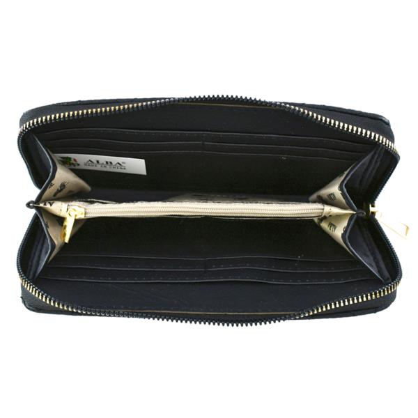 SMOOTH PATTER ZIPPER HAND WALLET