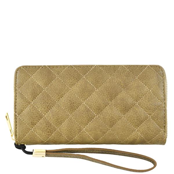 SMOOTH PATTER ZIPPER HAND WALLET