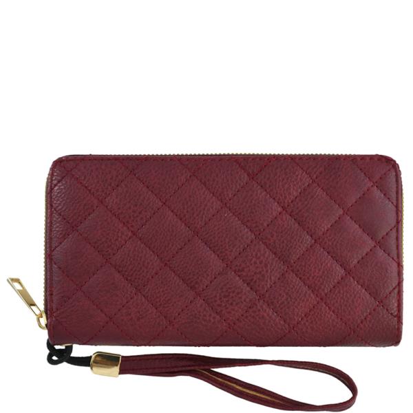 SMOOTH PATTER ZIPPER HAND WALLET