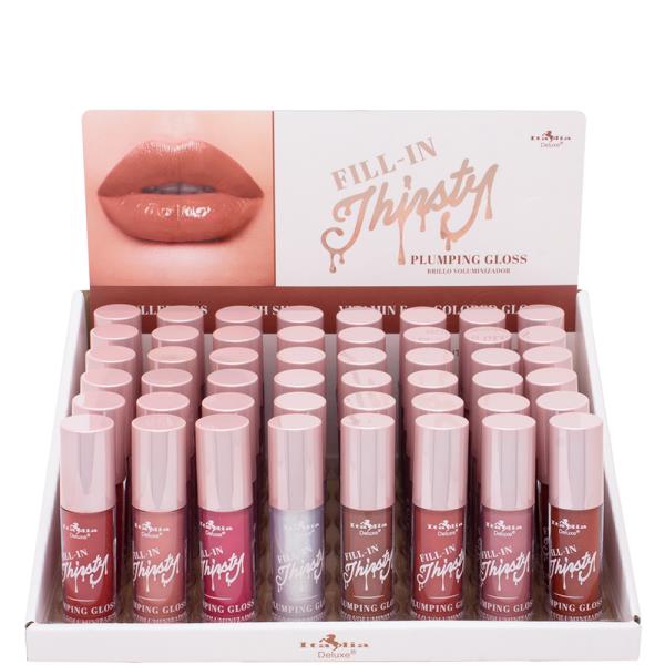 ITALIA DELUXE FILL IN THIRSTY PLUMPING GLOSS (48 UNITS)