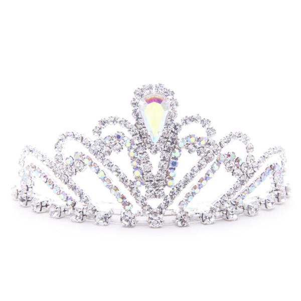 RHINESTONE MINI TIARA