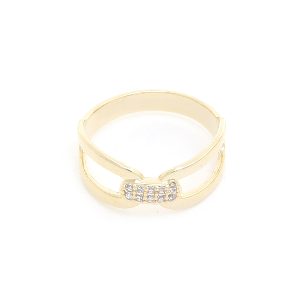 SODAJO CRYSTAL METAL RING
