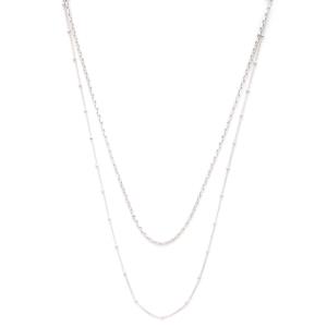SODAJO METAL LAYERED NECKLACE
