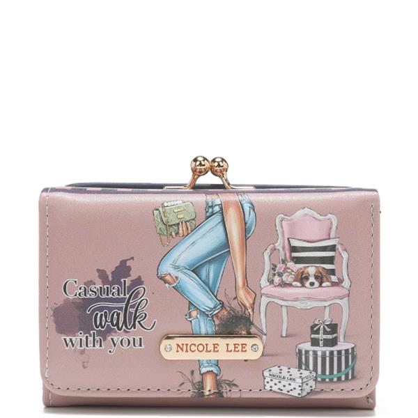 NICOLE LEE AGUSTINA TRIFOLD WALLET