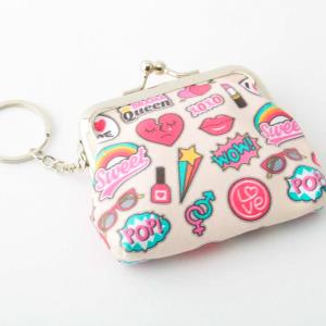 POP ASSORTED COIN PURSE KEYCHAIN (12 UNITS)