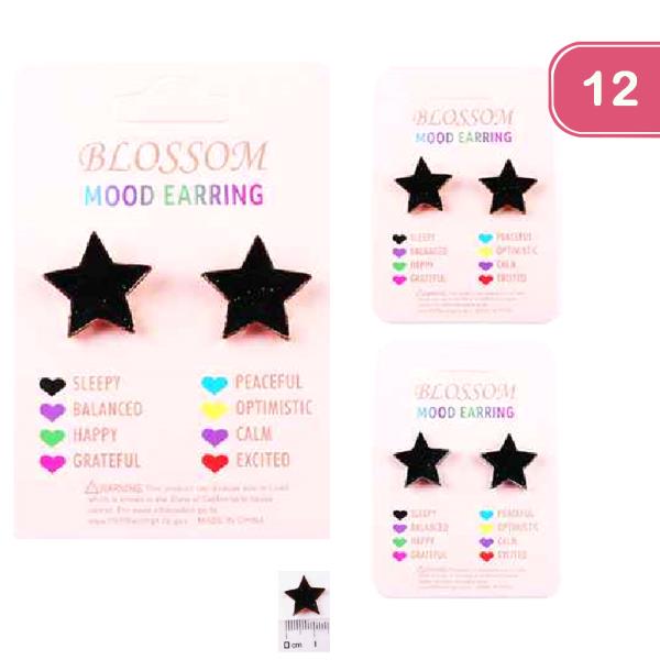 START MOOD EARRING (12 UNITS)