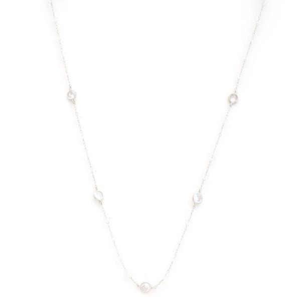 CRYSTAL DAINTY BEAD NECKLACE