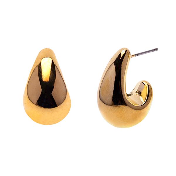PUFFY DROP EARRING