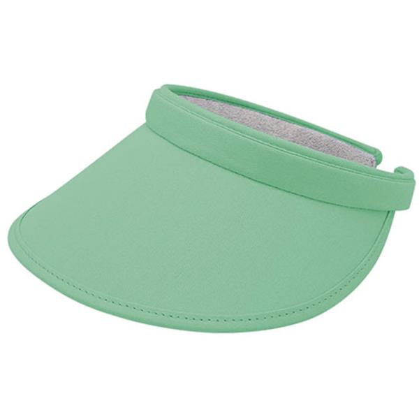 COTTON TWILL CLIP-ON VISOR