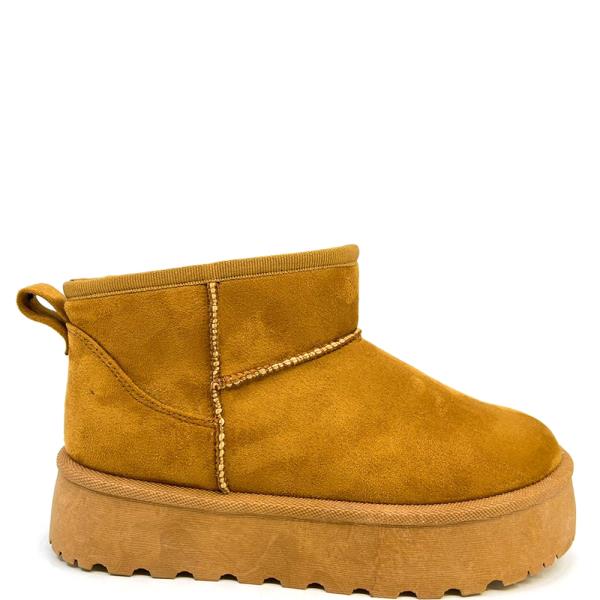 ANKLE PLATFORM BOOTS 12 PAIRS