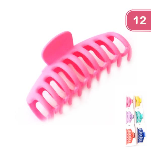 ROUND COMB CLAW CLIP (12 UNITS)