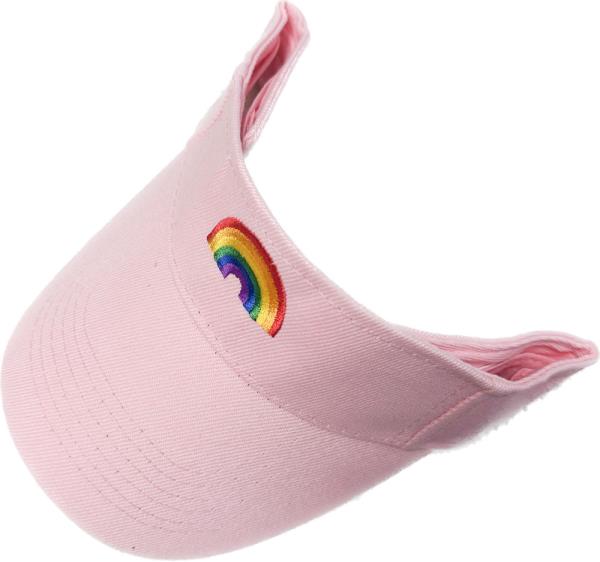 RAINBOW VISOR SUN HAT