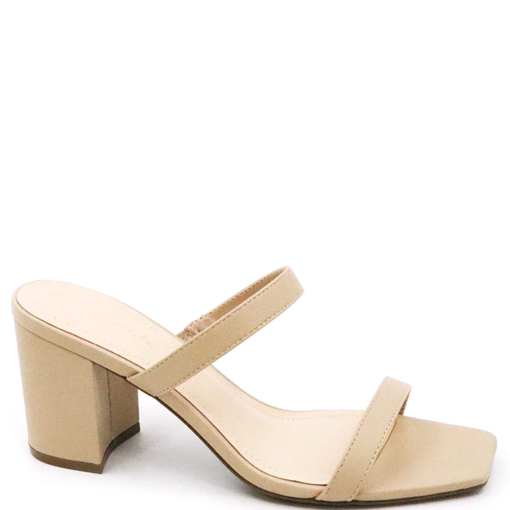 DOUBLE BAND SANDAL HEEL 12 PAIRS