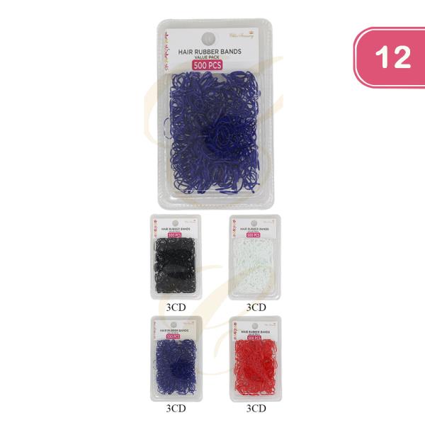 HAIR RUBBER BAND (12 UNITS)
