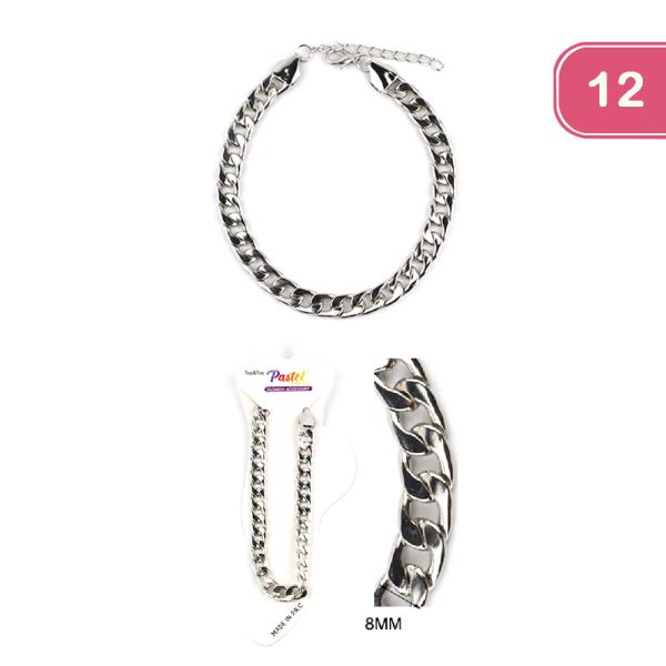 CHUNKY CHAIN ANKLET (12 UNITS)