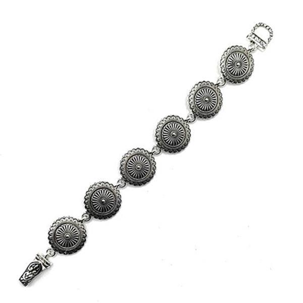 CONCHO METAL BRACELET