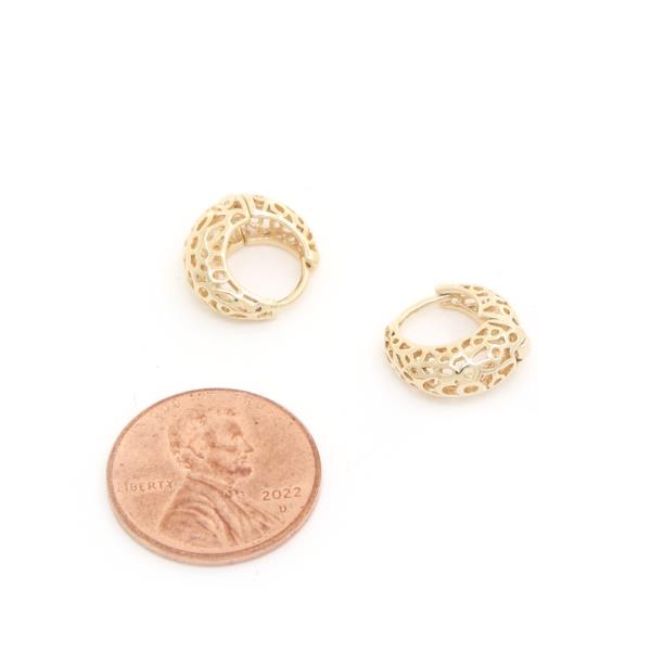 FASHION METAL HOOP EARRING