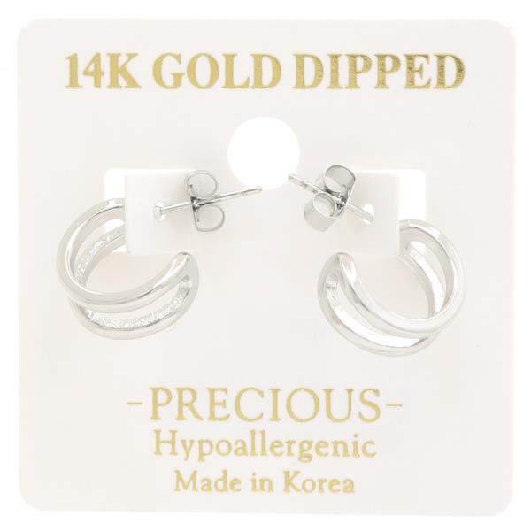 FASHION DOUBLE HOOP EARRING