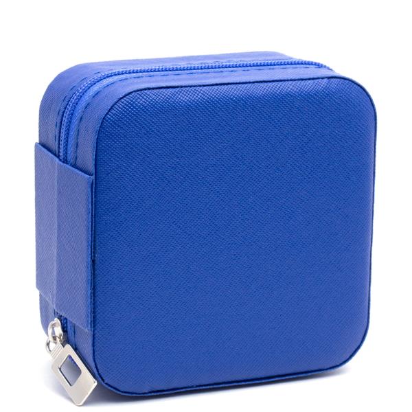 SQUARE TRAVEL JEWELRY ORGANIZER CASE