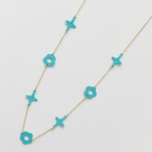 STAR FLOWER STATION NECKLACE